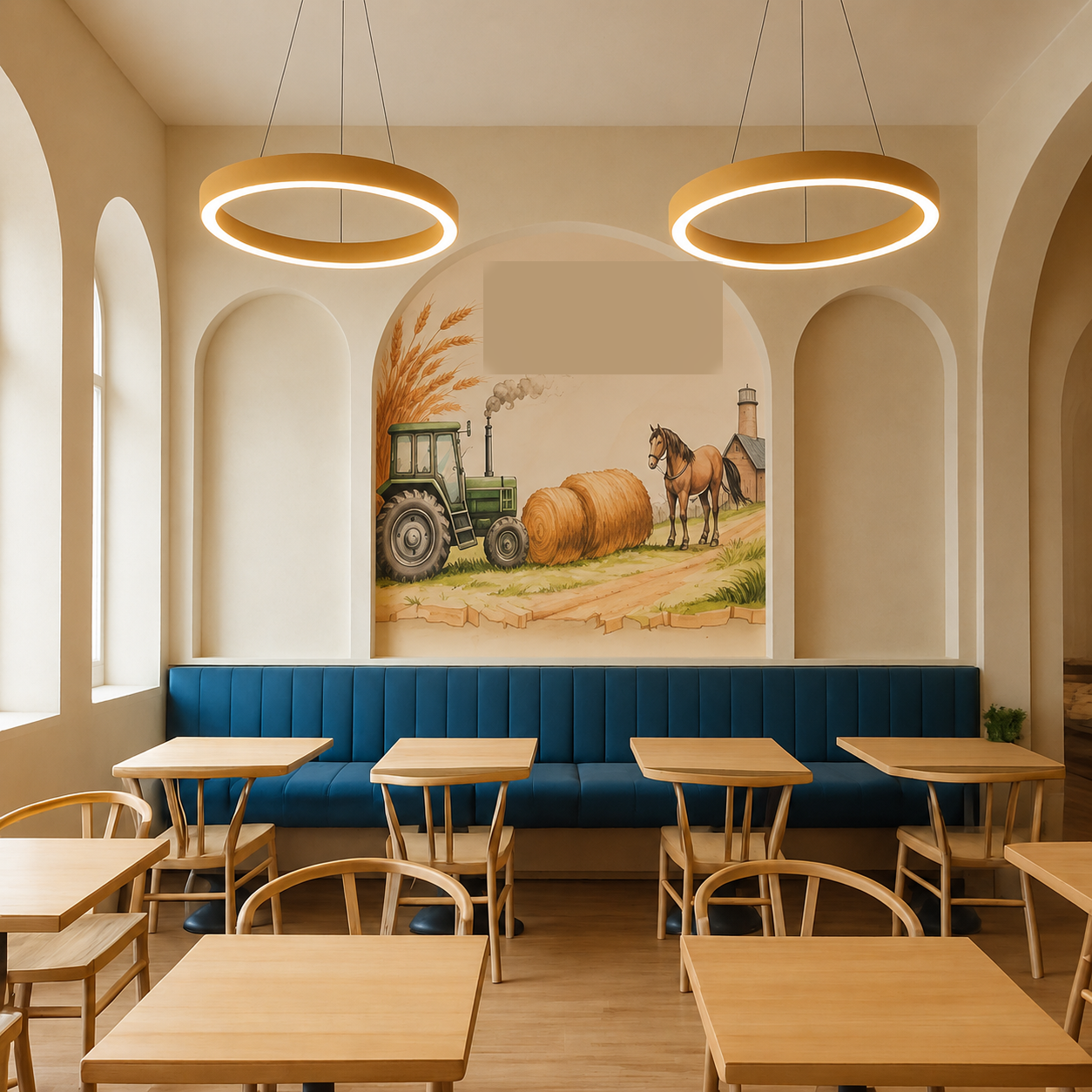 Cafe interior